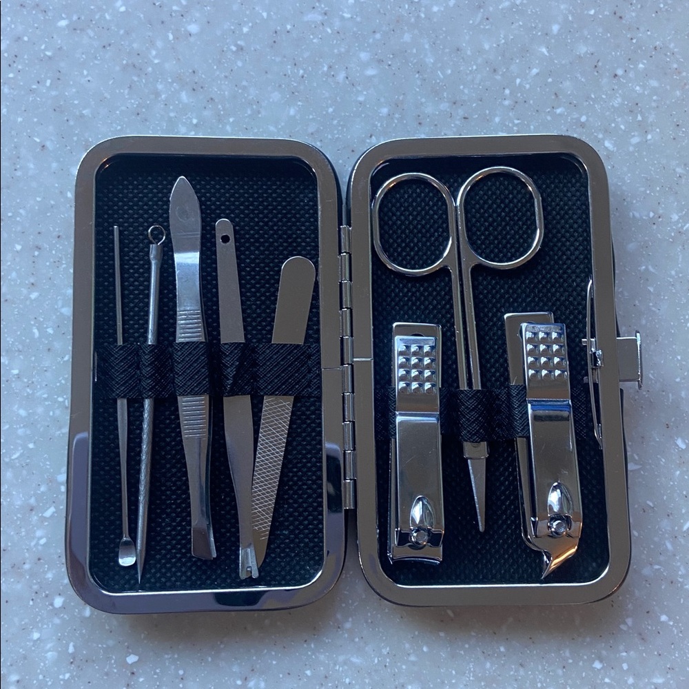 Purple Or Silver Nail Kit